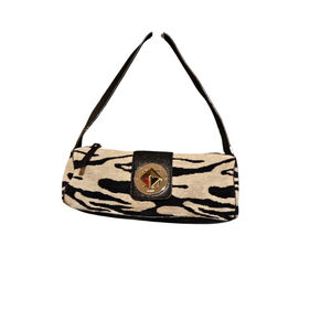 Women's Kate Spade Zebra Print Shoulder Bag One Size Black Beige